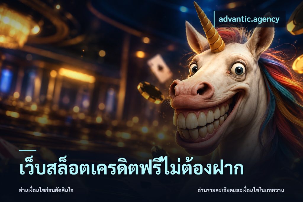 เว็บสล็อตเครดิตฟรีไม่ต้องฝาก