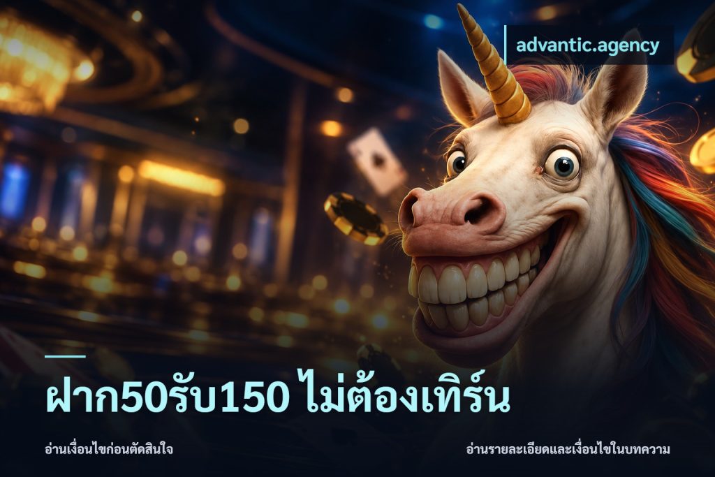 ฝาก50รับ150 ไม่ต้องเทิร์น