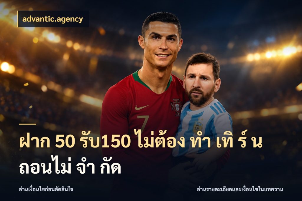 ฝาก 50 รับ150 ไม่ต้อง ทํา เทิ ร์ น ถอนไม่ จํา กัด รูปแบบโบนัสกับสิทธิ์ของสายเกม กับ advantic.agency