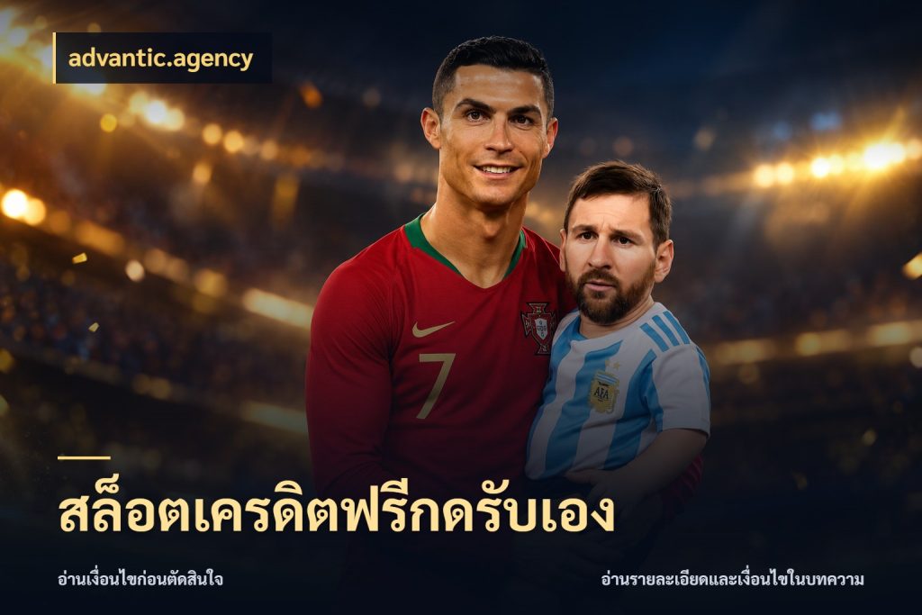 สล็อตเครดิตฟรีกดรับเอง รู้จักยอดและขอบเขตของเครดิตฟรี สไตล์ advantic.agency