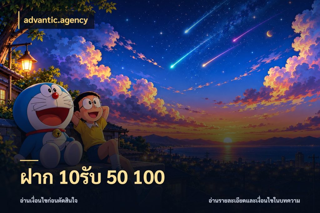 ฝาก 10รับ 50 100 advantic.agency สายโบนัสเลือกจังหวะสนุกได้อย่างไร