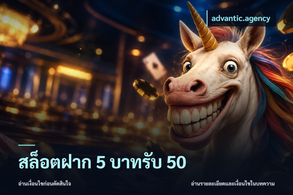 สล็อตฝาก 5 บาทรับ 50