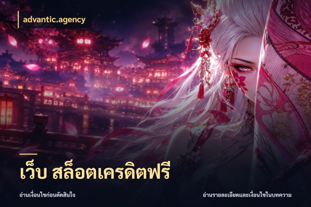เว็บ สล็อตเครดิตฟรี เปิดประเด็นเครดิตฟรีสำหรับคนชอบลุ้น สไตล์ advantic.agency