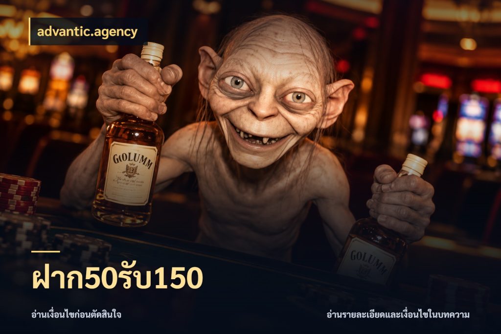 ฝาก50รับ150 เครดิตกับรูปแบบโปรที่ตรงใจ ในมุม advantic.agency