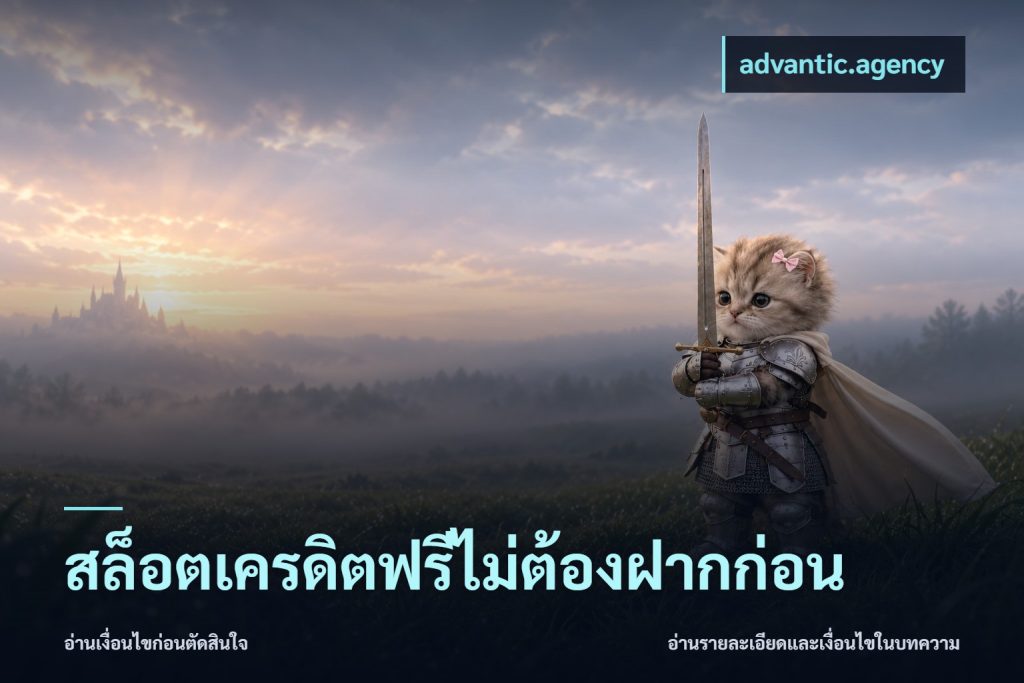 สล็อตเครดิตฟรีไม่ต้องฝากก่อน