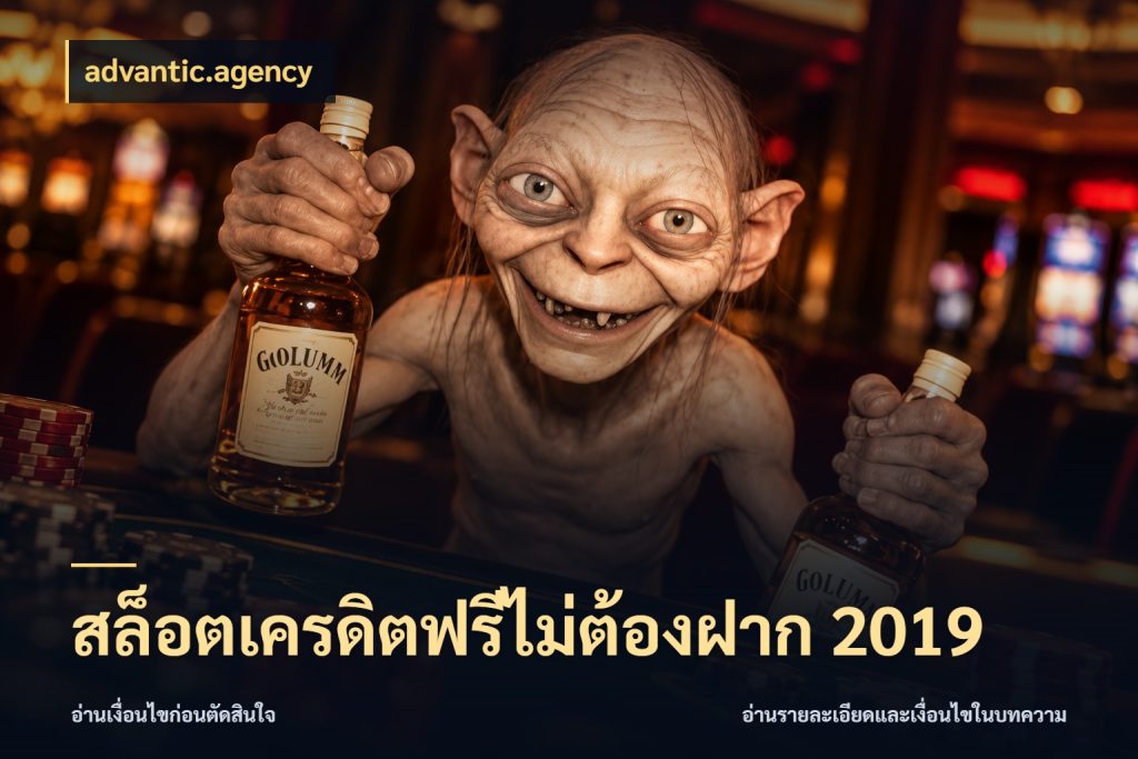 สล็อตเครดิตฟรีไม่ต้องฝาก 2019 advantic.agency สิทธิ์ที่สายโบนัสสนใจกับวิธีรับ